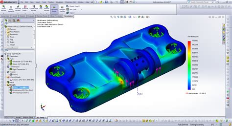 torsion test solidworks|STRESS ANALYSIS ON PLATES WITH HOLE USING .